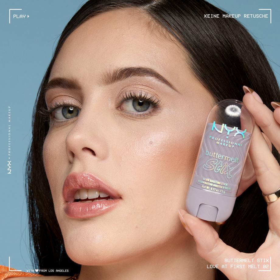 NYX-PROFESSIONAL-MAKEUP  Buttermelt Stix Glow Boosting Stix bis zu 8h Halt  