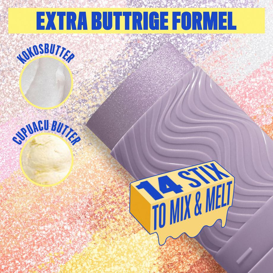 NYX-PROFESSIONAL-MAKEUP  Buttermelt Stix Glow Boosting Stix bis zu 8h Halt  