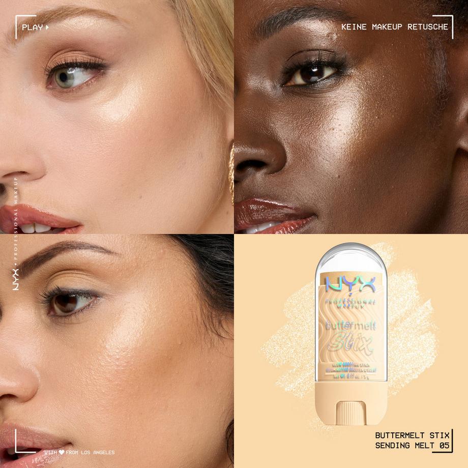 NYX-PROFESSIONAL-MAKEUP  Buttermelt Stix Glow Boosting Stix 