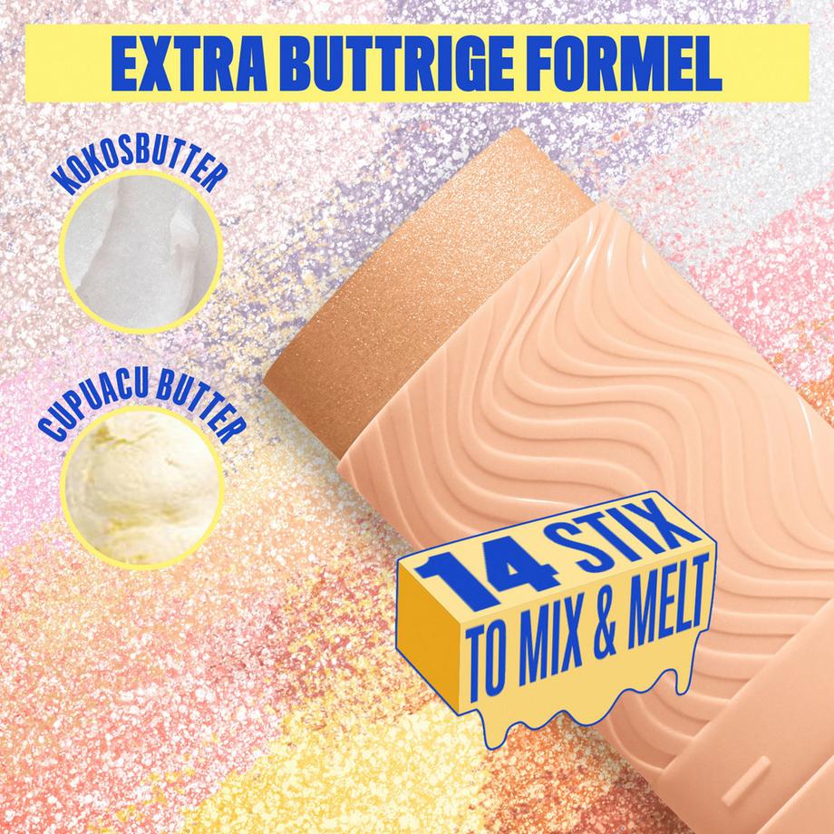 NYX-PROFESSIONAL-MAKEUP  Buttermelt Stix Glow Boosting Stix 