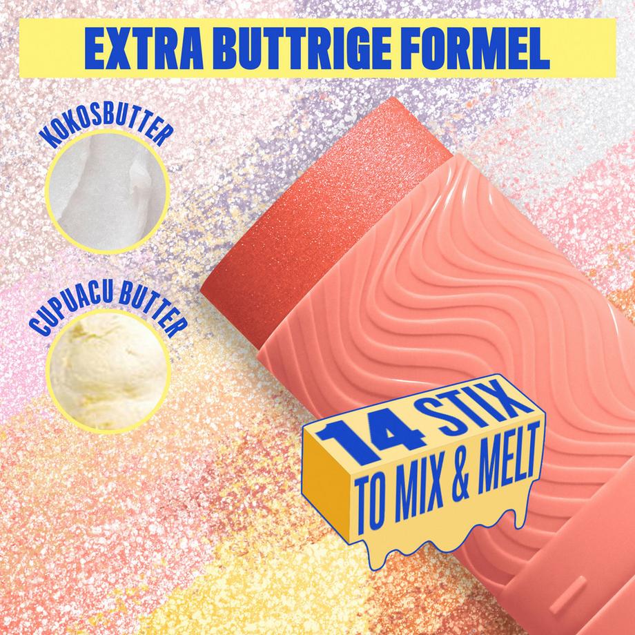 NYX-PROFESSIONAL-MAKEUP  Buttermelt Stix Glow Boosting Stix 