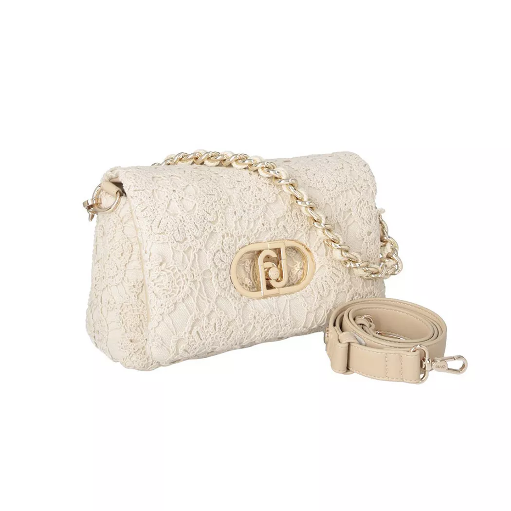 LIU JO - Crossbody Bag, für Damen, Ecru, Größe ONESIZE