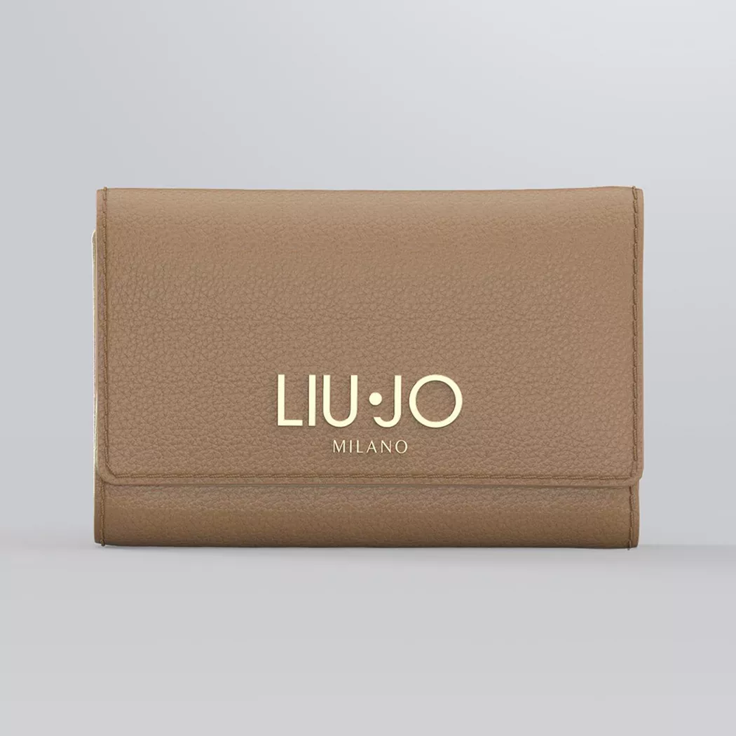 LIU JO - Portemonnaie, für Damen, Taupe, Größe ONESIZE