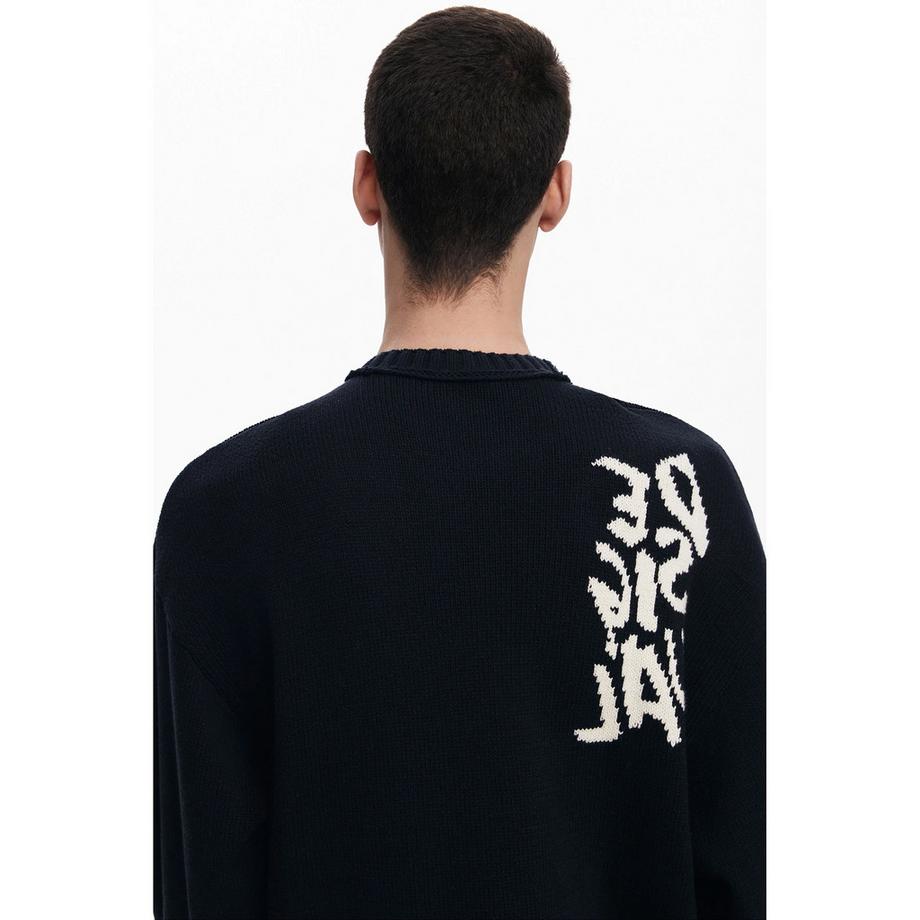 Desigual Mickey Mouse Pull Col Rond Oversized  