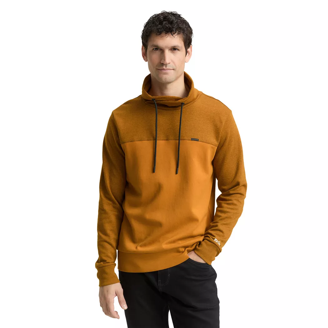 Tom Tailor - Sweatshirt, für Herren, Blau Denim, Größe XL