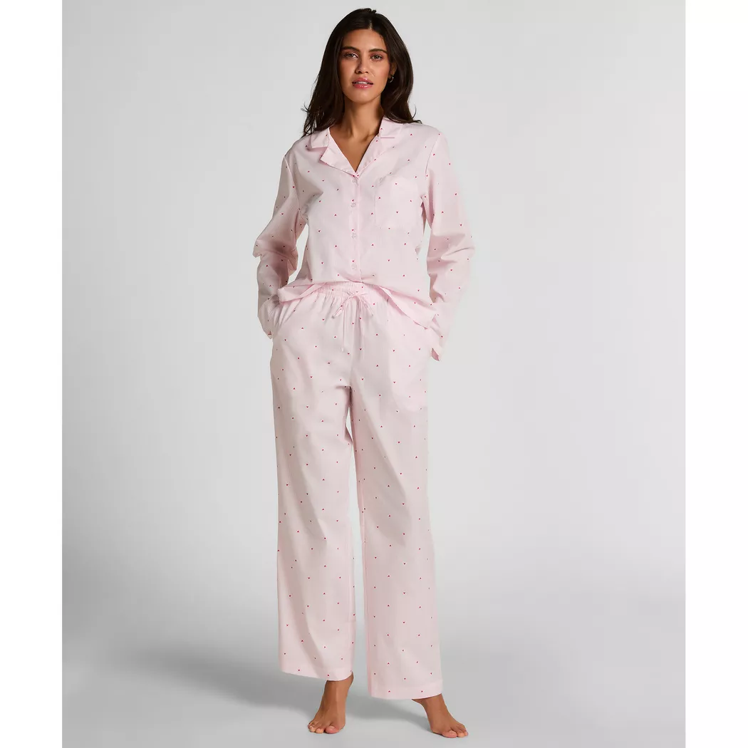Hunkemöller - Pyjamahose, für Damen, Weiss, Größe S