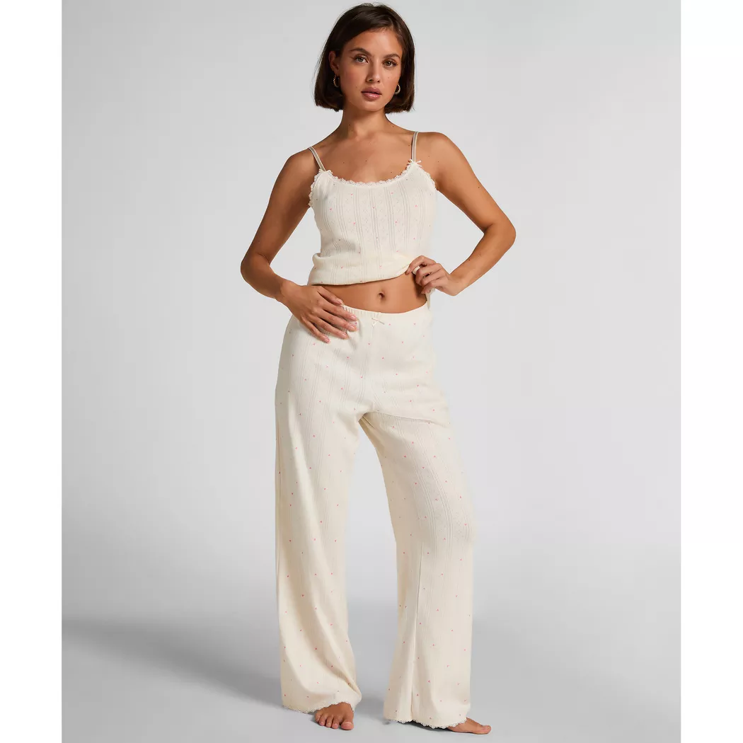 Hunkemöller - Pyjamahose, für Damen, Weiss, Größe XS