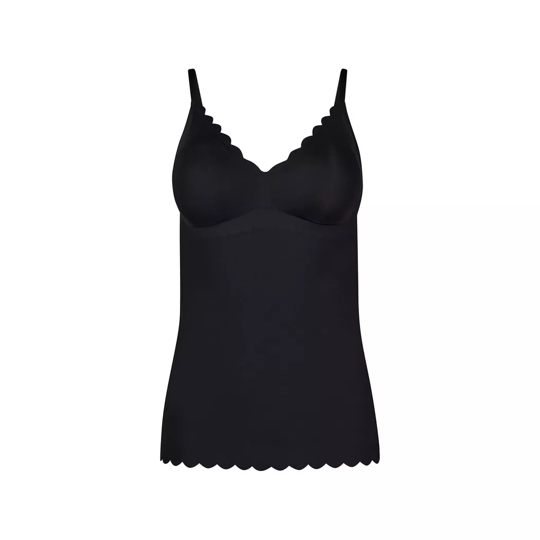 Achseltop SKINY "Sensation", Damen, Gr. 40, 1 Stk., N-Gr, schwarz, Obermaterial: 56% Polyamid, 44% Elasthan, unifarben, normal, Unterhemden
