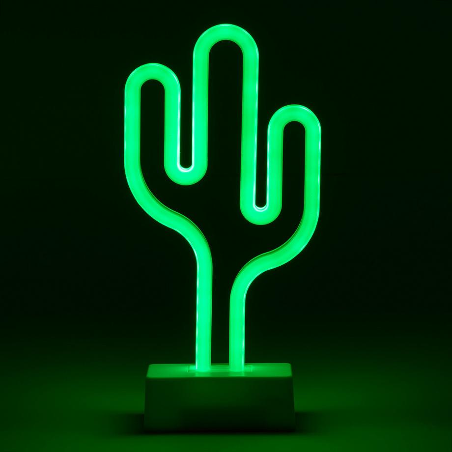 Manor Papeterie No Label LED Dekorationsartikel cactus 