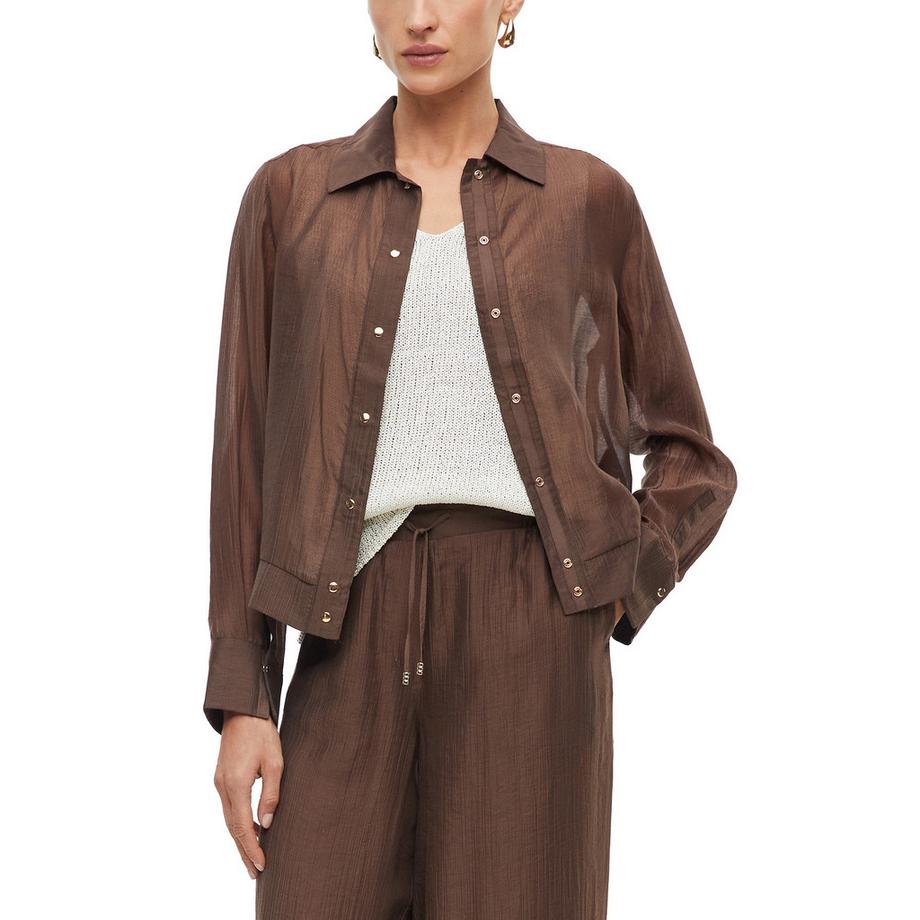 S. Oliver Black Label Langarm Hemdjacke  