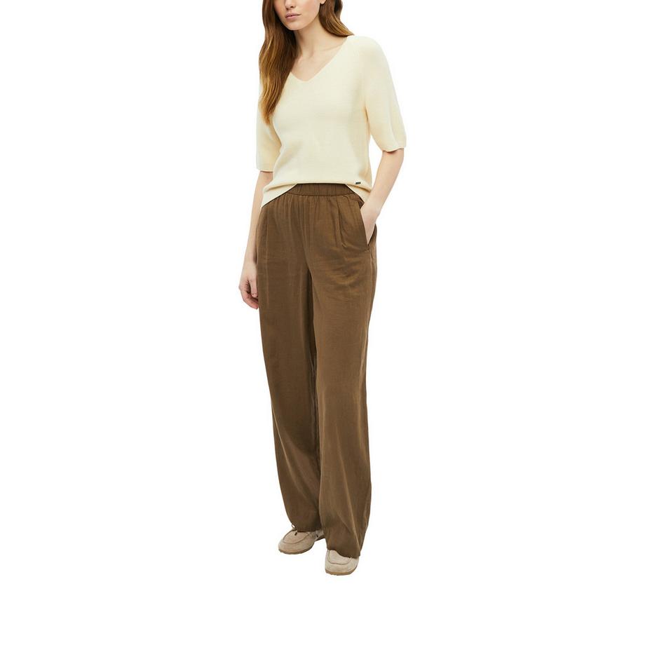 S. Oliver Red Label Pull Tricoté Col V Manches Courtes  