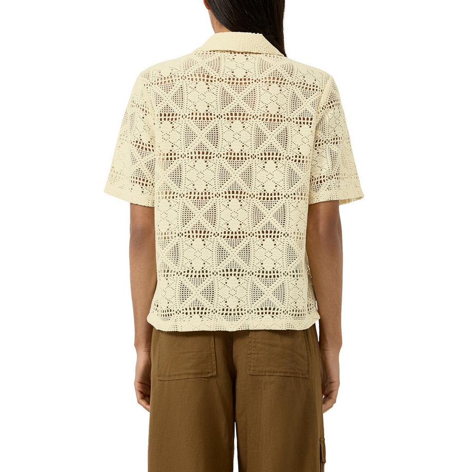 S. Oliver Red Label Polo à manches courtes en crochet  