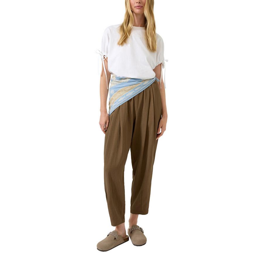 S. Oliver Red Label Pantaloni Tapered Fit con Coulisse  