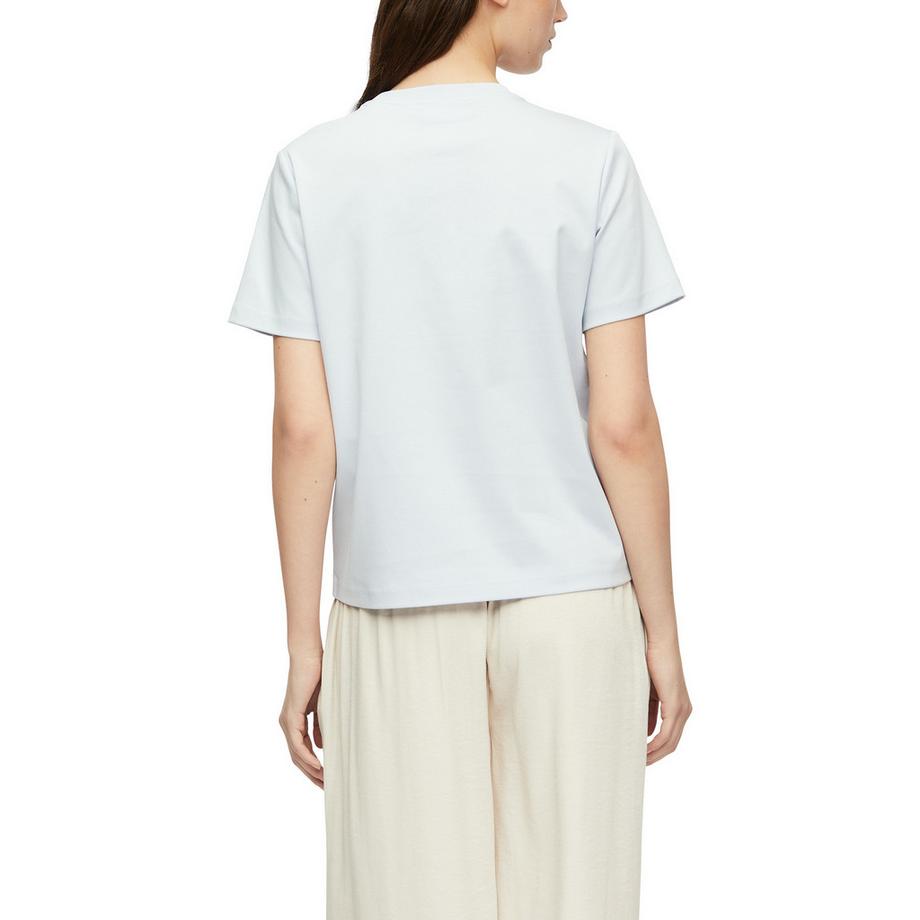 Comma T-Shirt Col Rond Manches Courtes  
