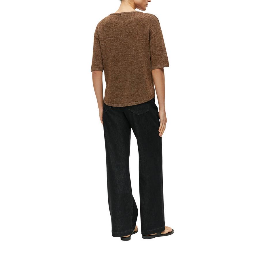 S. Oliver Black Label Kurzarm Strickpullover  