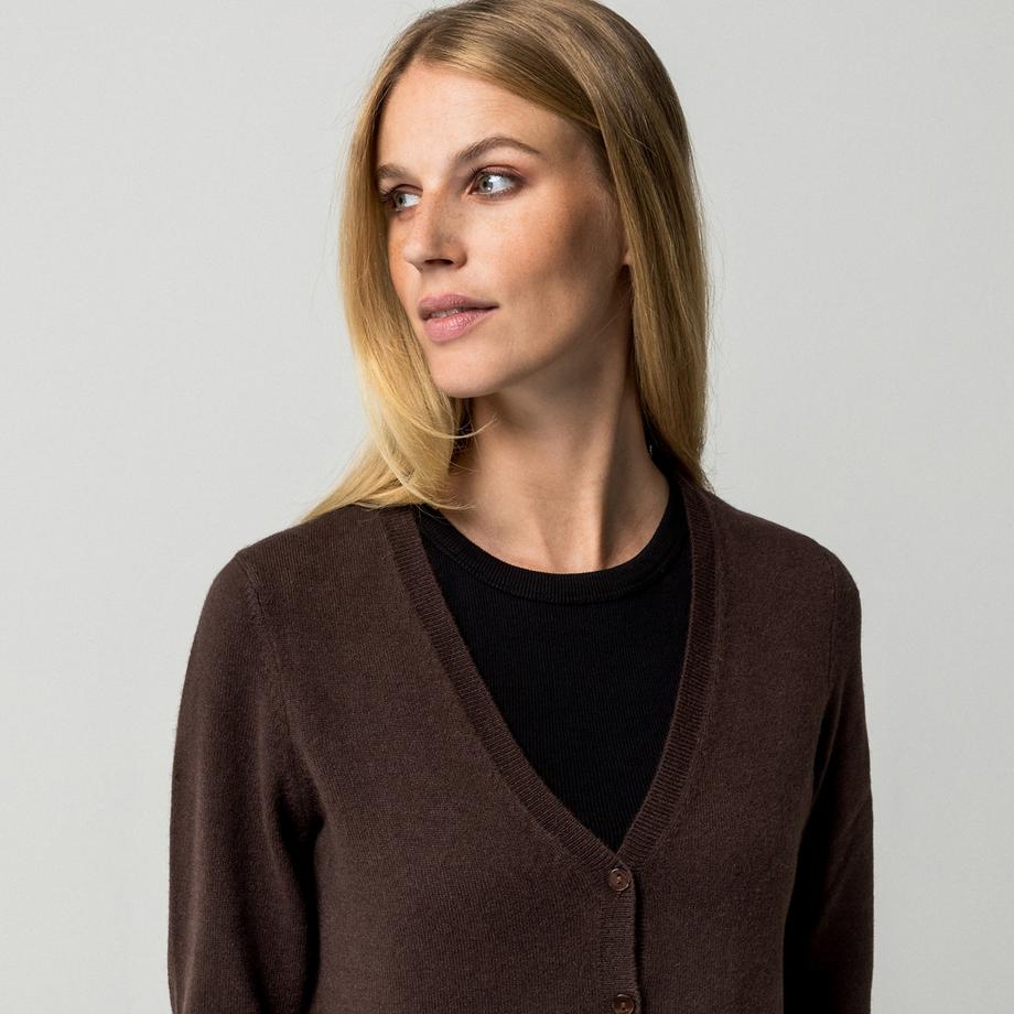 Manor Woman Cardigan col en V  