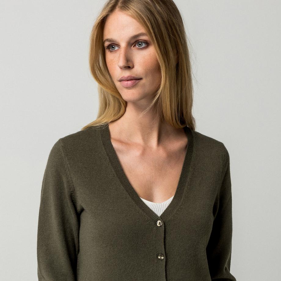 Manor Woman Cardigan Col V avec Fermeture à Boutons  