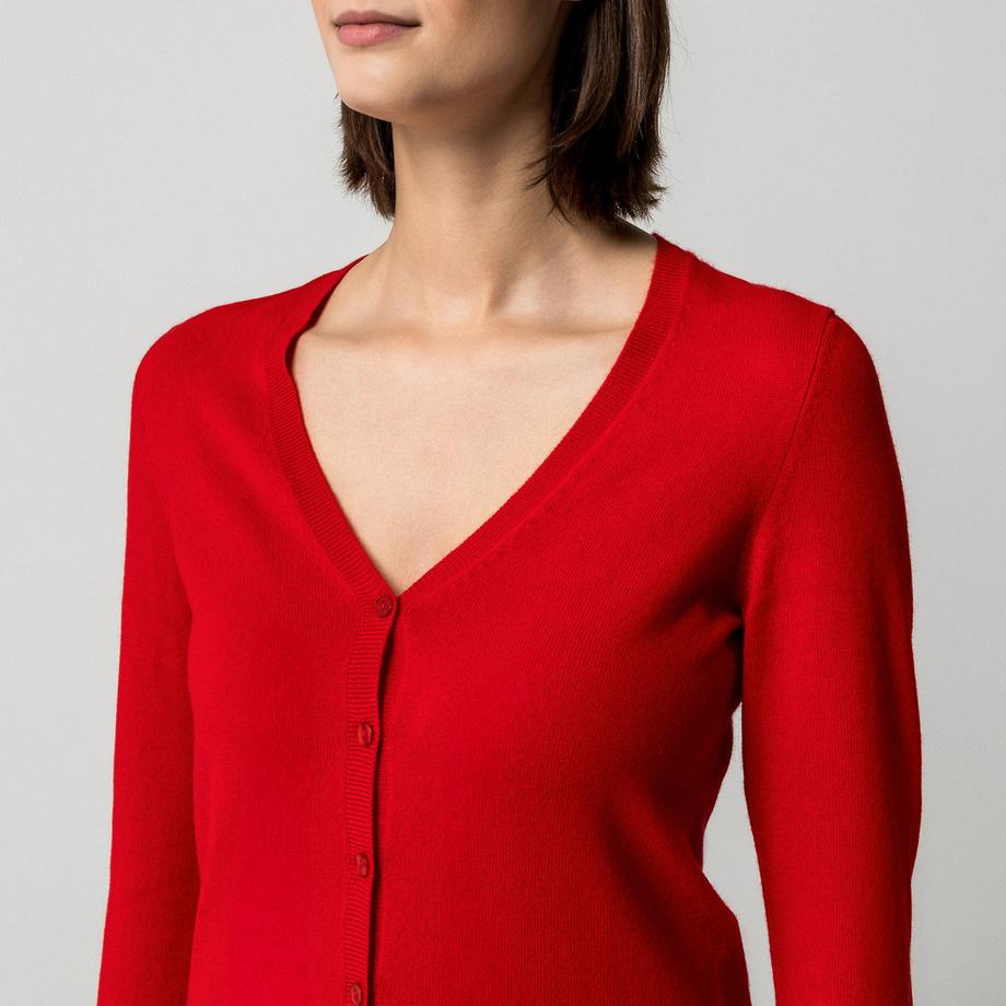 Manor Woman V-Ausschnitt Cardigan  