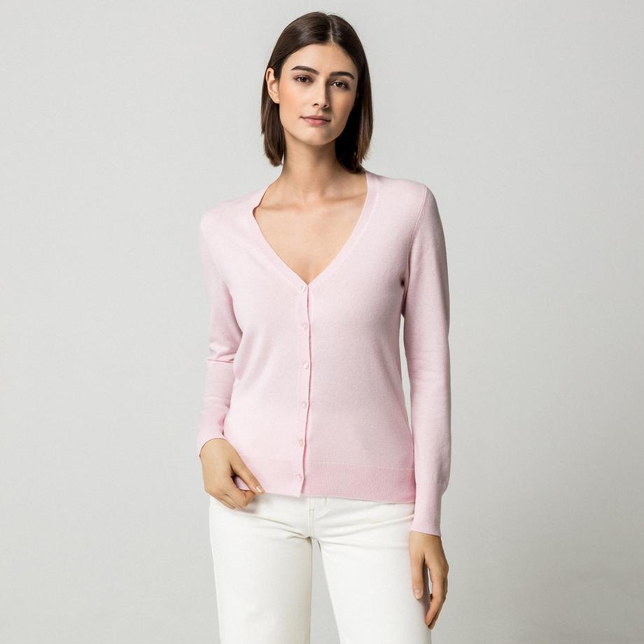 Manor Woman Cardigan col en V  