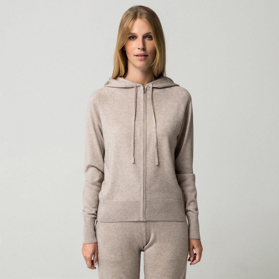 Manor Woman Hoodie à Fermeture Éclair  