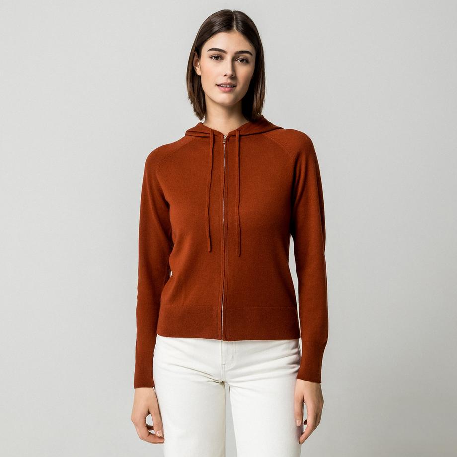 Manor Woman Hoodie con cerniera  