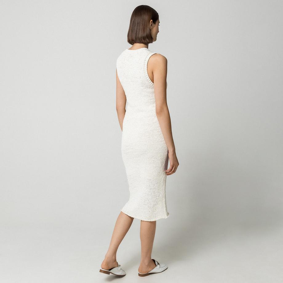 Manor Woman Ärmelloses Strick Freizeitkleid  