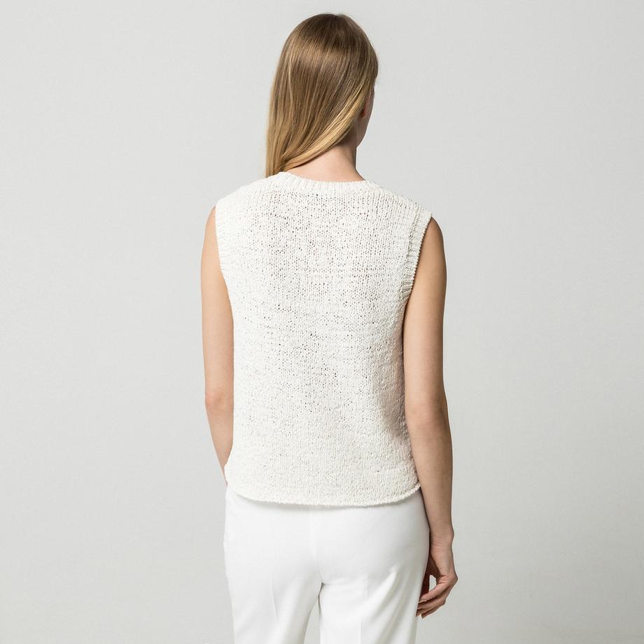 Manor Woman Ärmelloser Pullover  