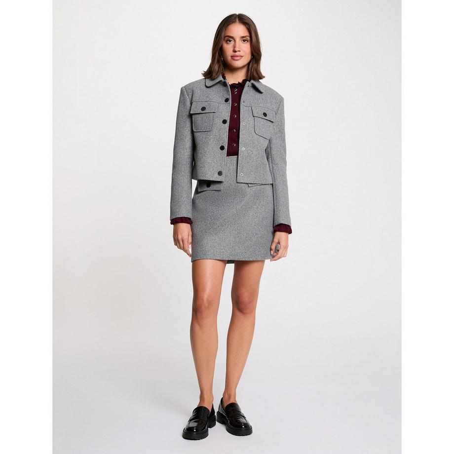 MORGAN Mini-jupe Regular Fit  