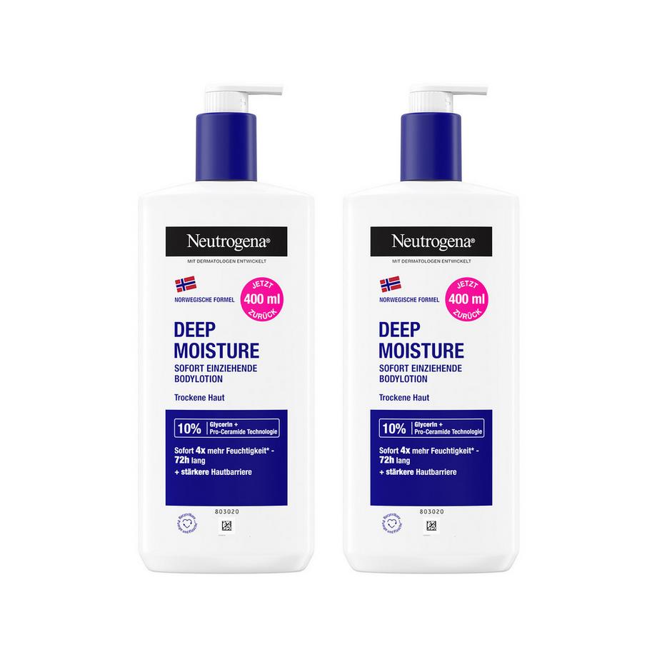 Neutrogena  Deep Moisture Bodylotion Duo 