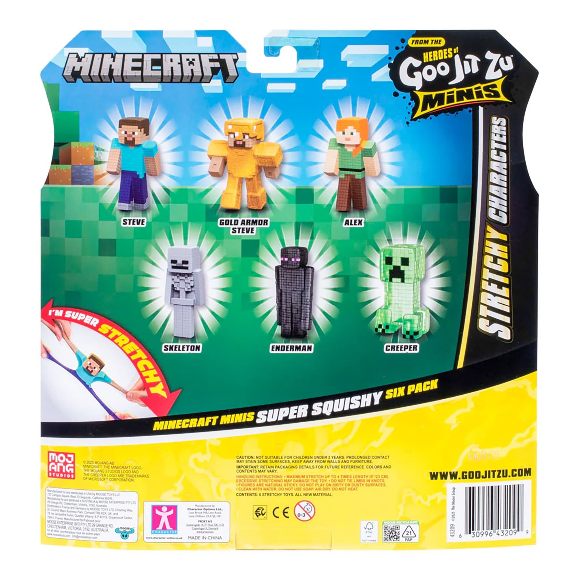 Goo Jit Zu Mini Minecraft Set Multicolor | MANOR