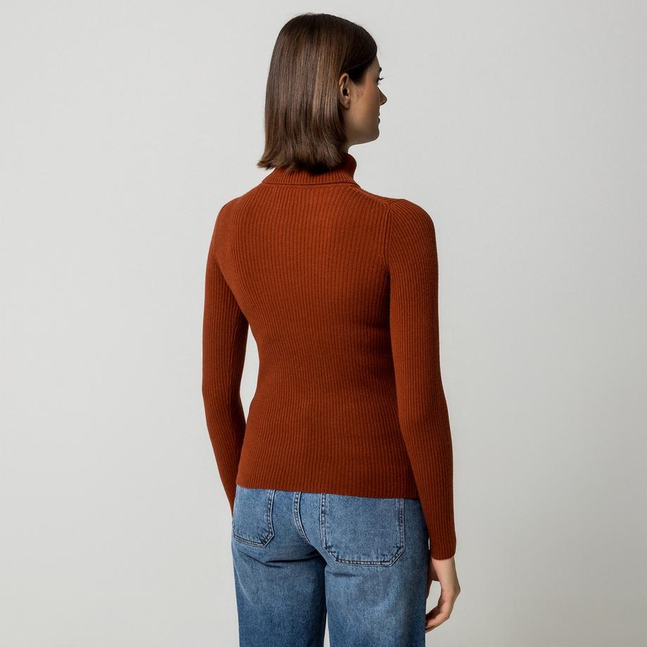 Manor Woman Pull col roulé  
