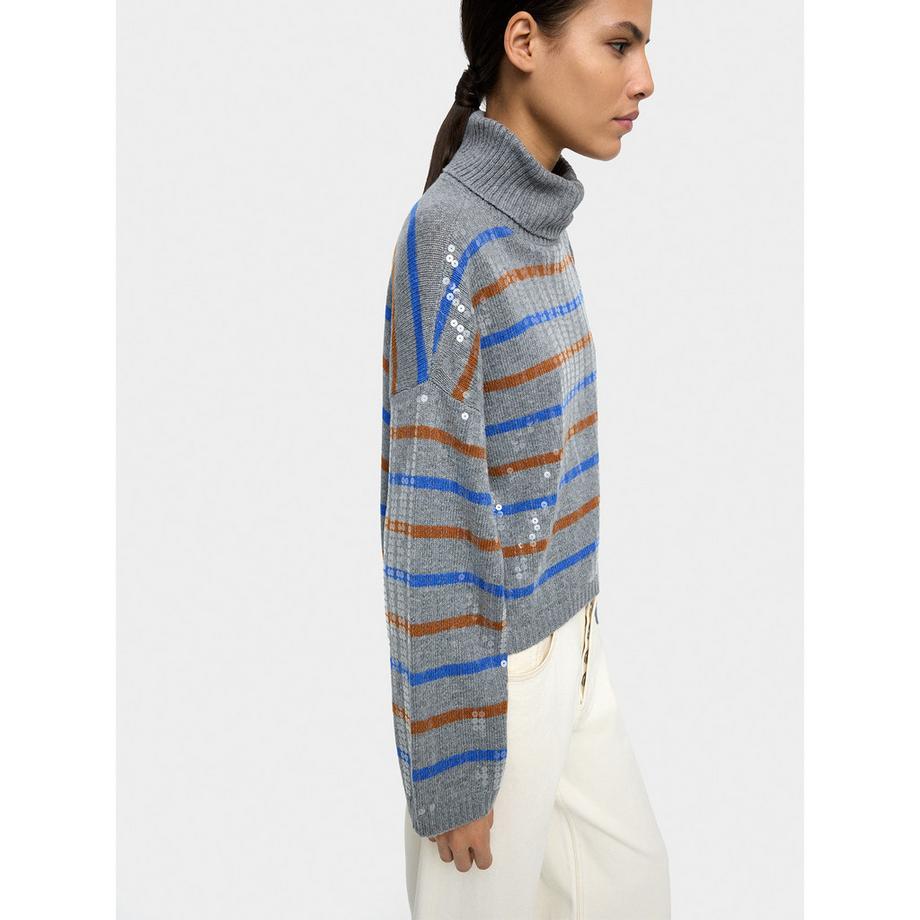 Parfois Maglione dolcevita con paillettes  