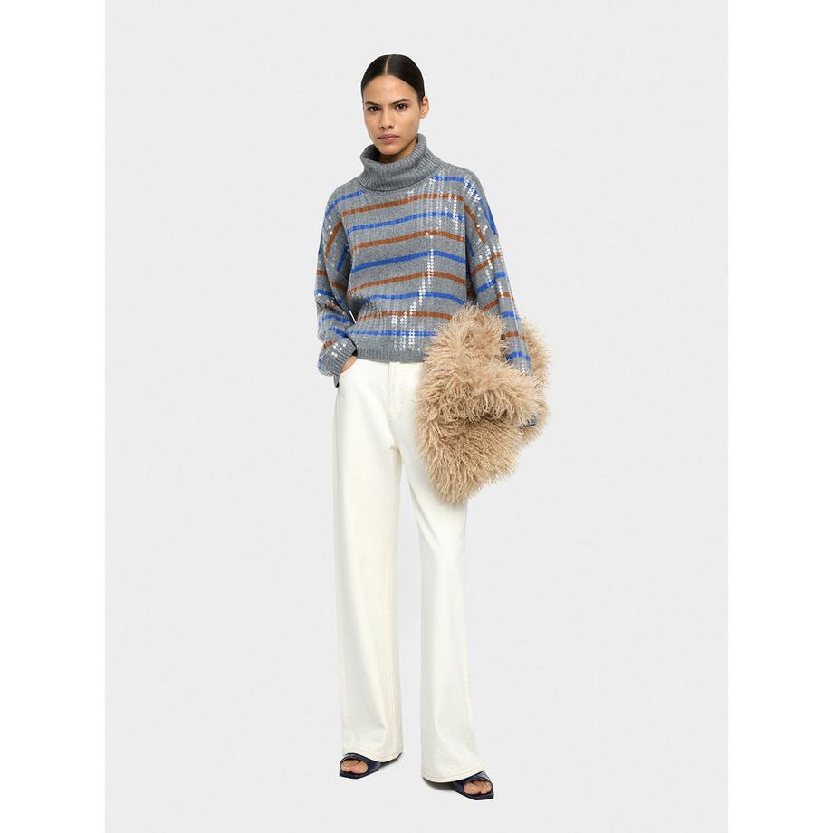 Parfois Maglione dolcevita con paillettes  