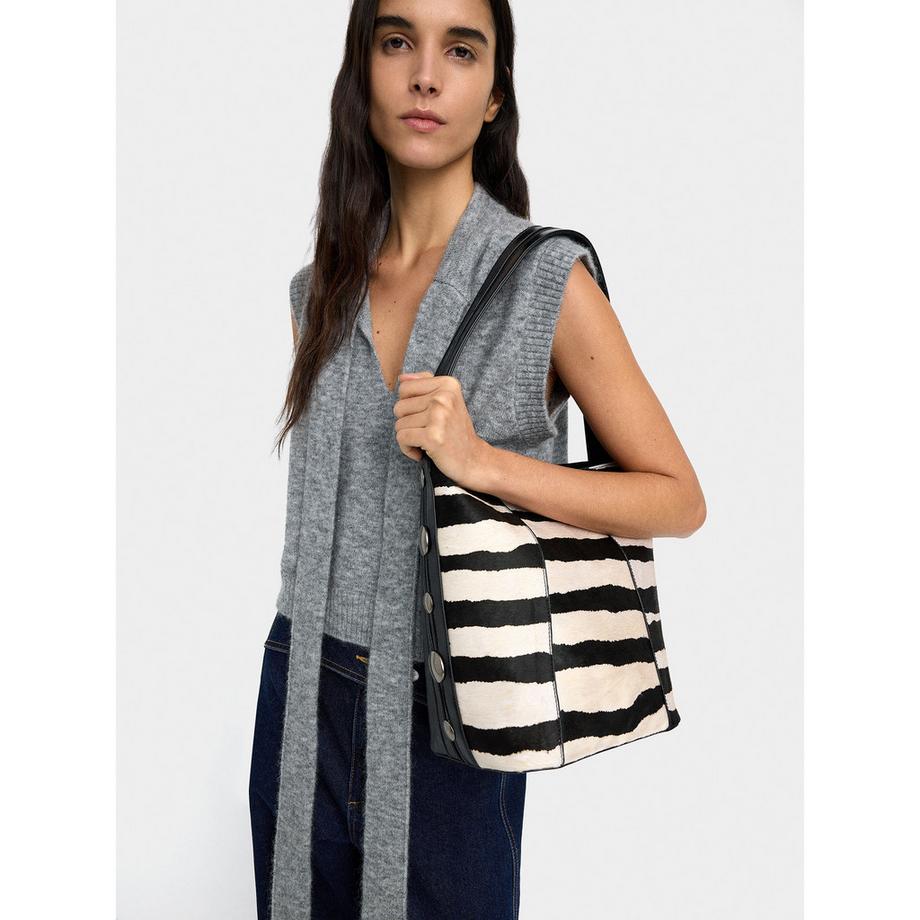 Parfois Sac Seau Imprimé Zèbre  