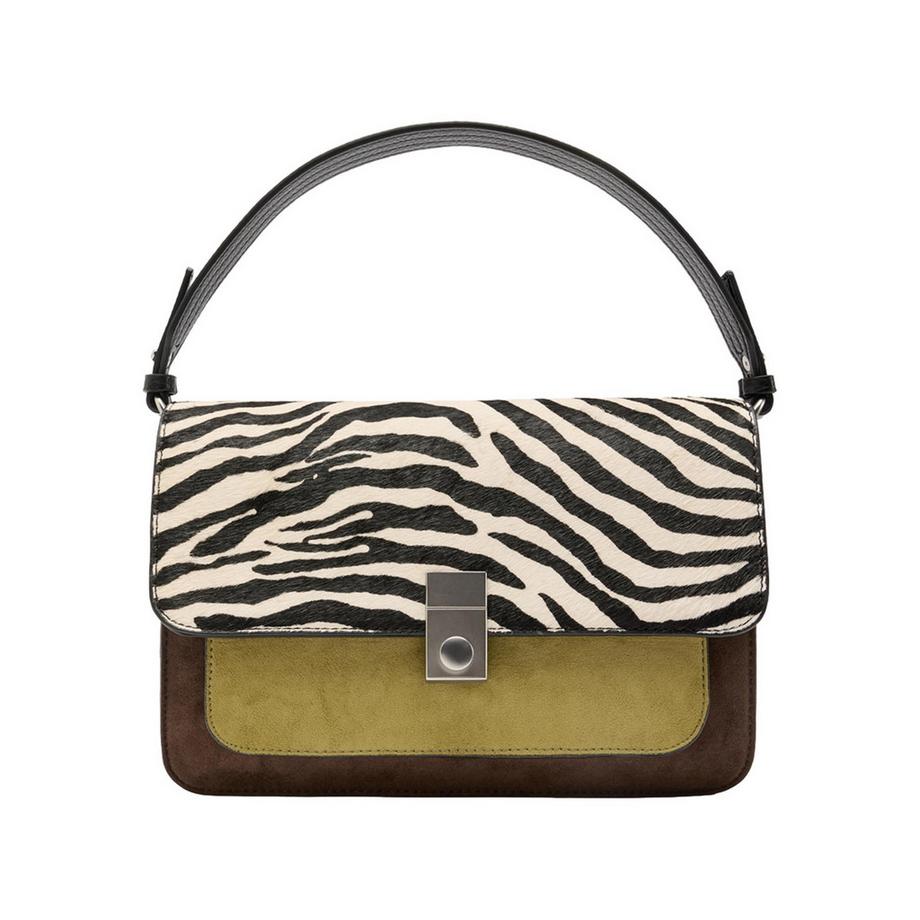 Parfois Sac à main rabat imprimé zèbre  