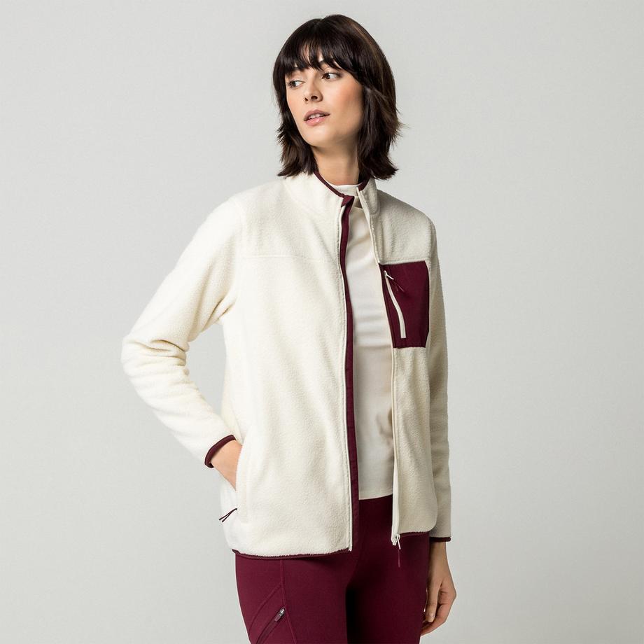 Veste avec fermeture éclair