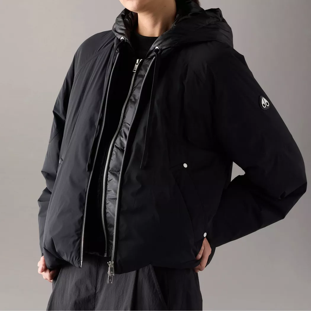 MOOSE KNUCKLES - Jacke, für Damen, Black, Größe L