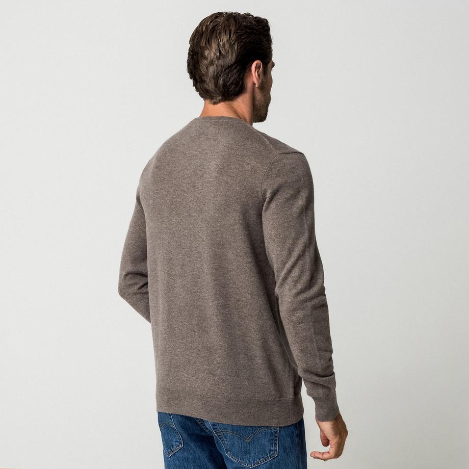 Manor Man Maglione in cachemire con scollo a V  