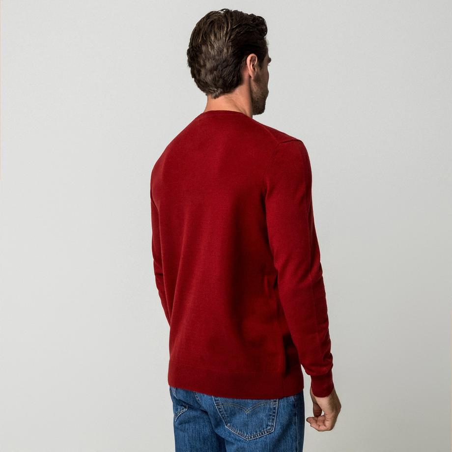 Manor Man Maglione in cachemire con scollo a V  