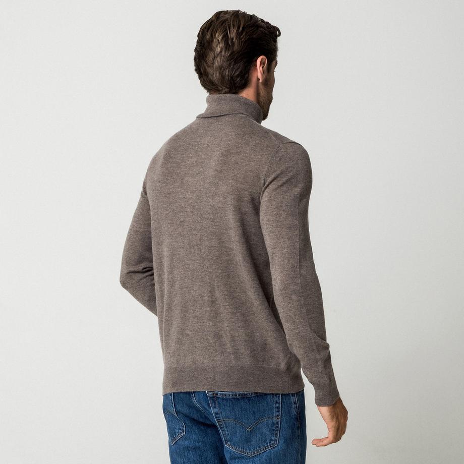 Manor Man Maglione collo alto in cachemire  