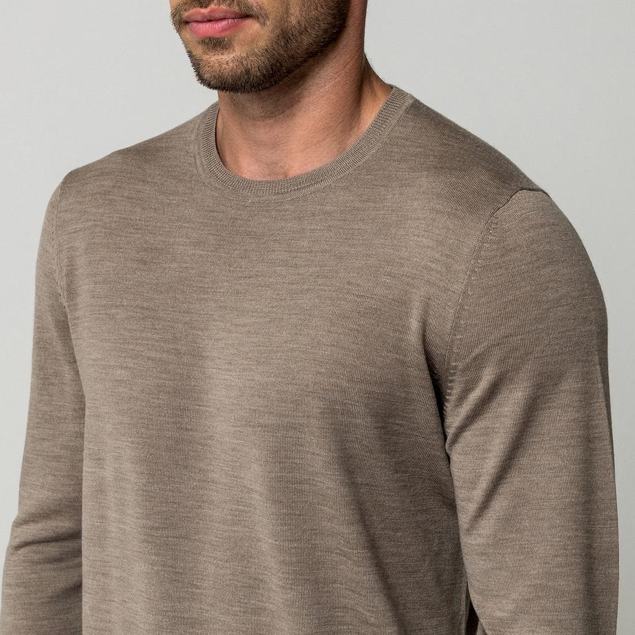 Manor Man Pullover en laine mérinos  