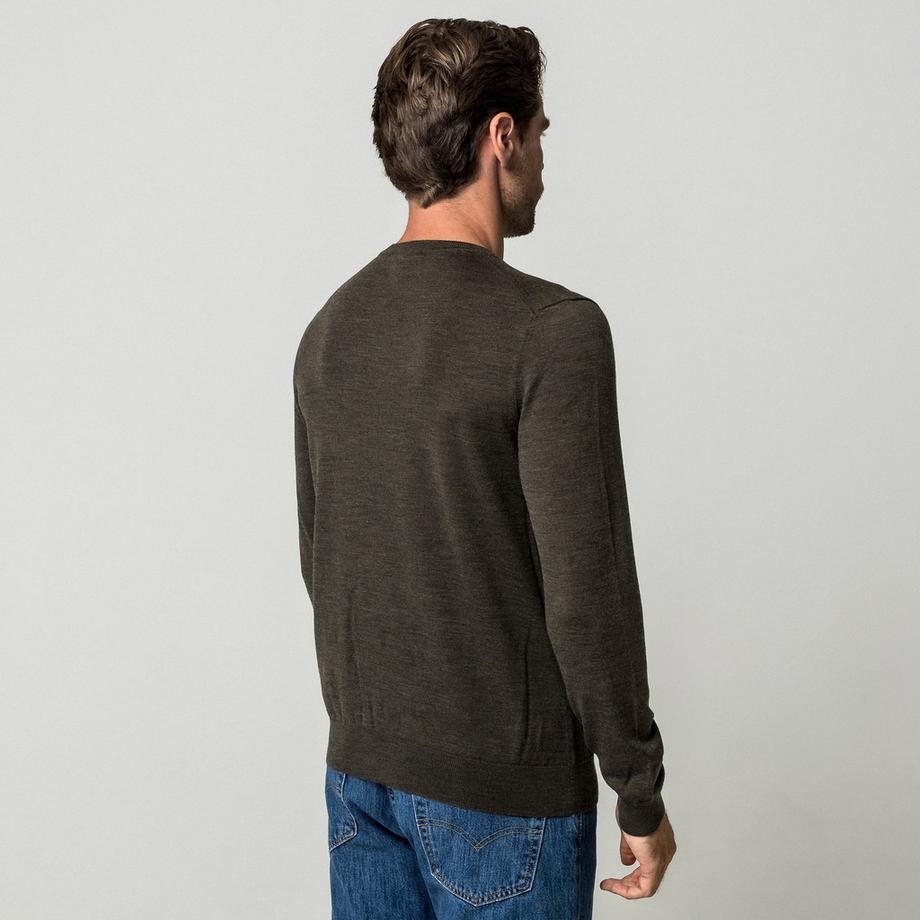 Manor Man Pullover en laine mérinos  