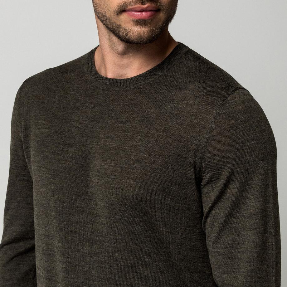 Manor Man Pullover en laine mérinos  