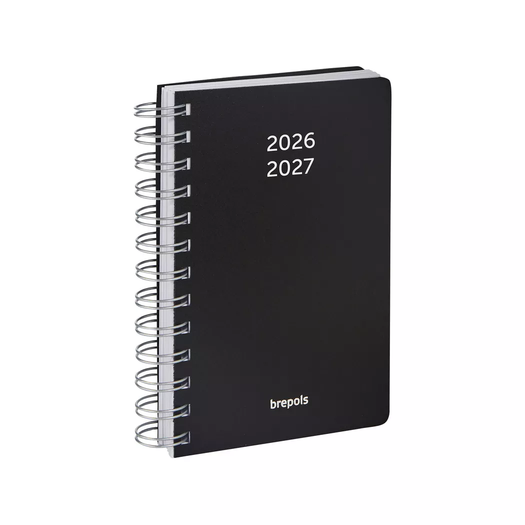 - Schüleragenda 2026-2027, 11.5X16.9CM, Black
