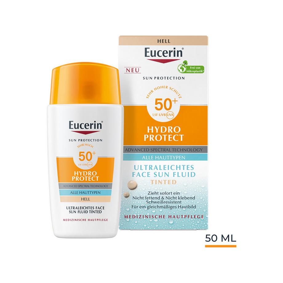 Eucerin  SUN Face Hydro Protect  Tinted Hell LSF 50+ 