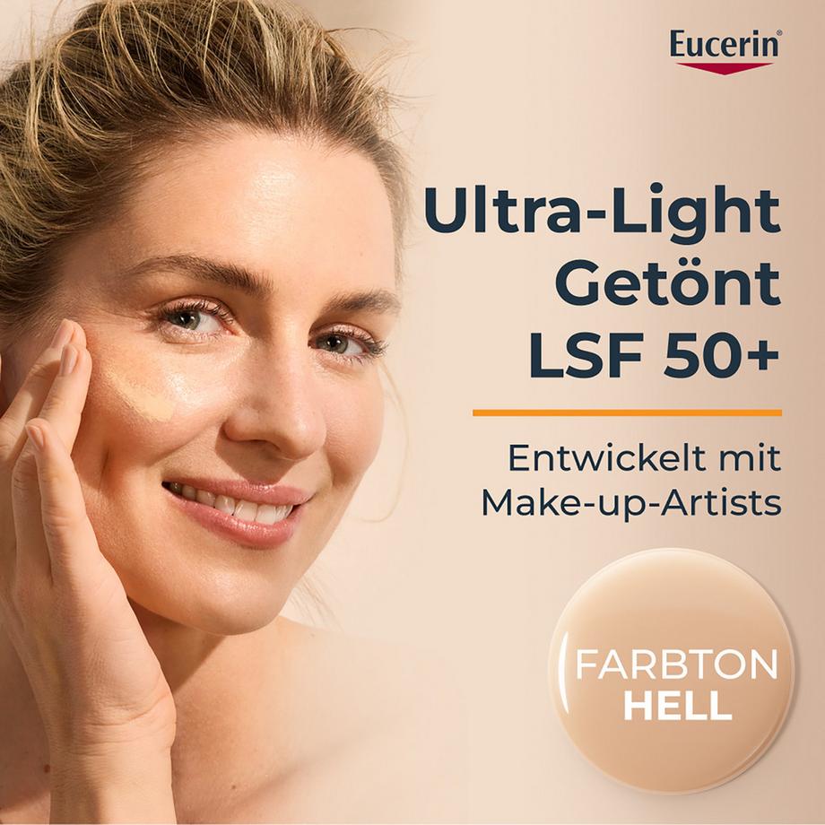 Eucerin  SUN Face Hydro Protect  Tinted Hell LSF 50+ 
