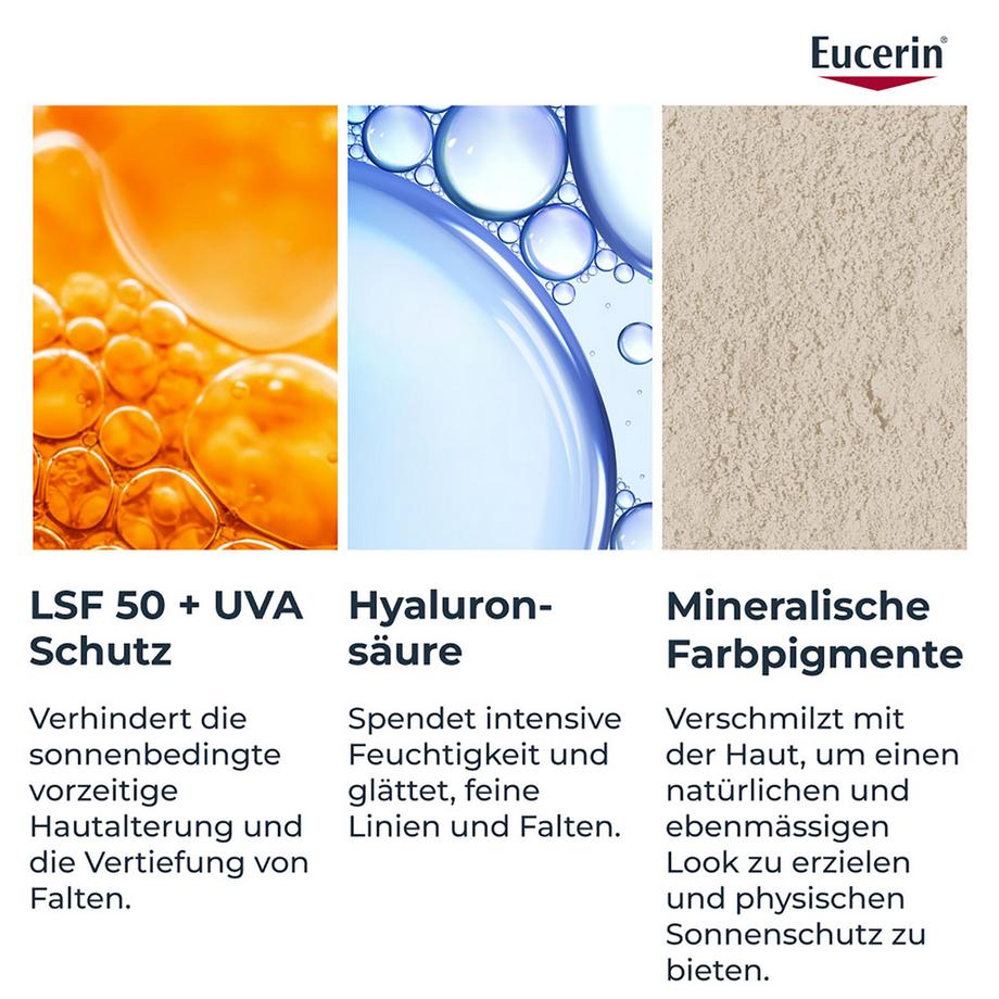 Eucerin  SUN Face Hydro Protect  Tinted Hell LSF 50+ 