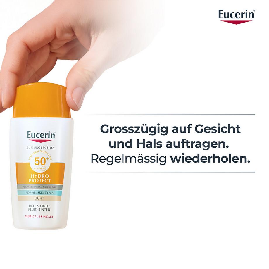 Eucerin  SUN Face Hydro Protect  Tinted Hell LSF 50+ 