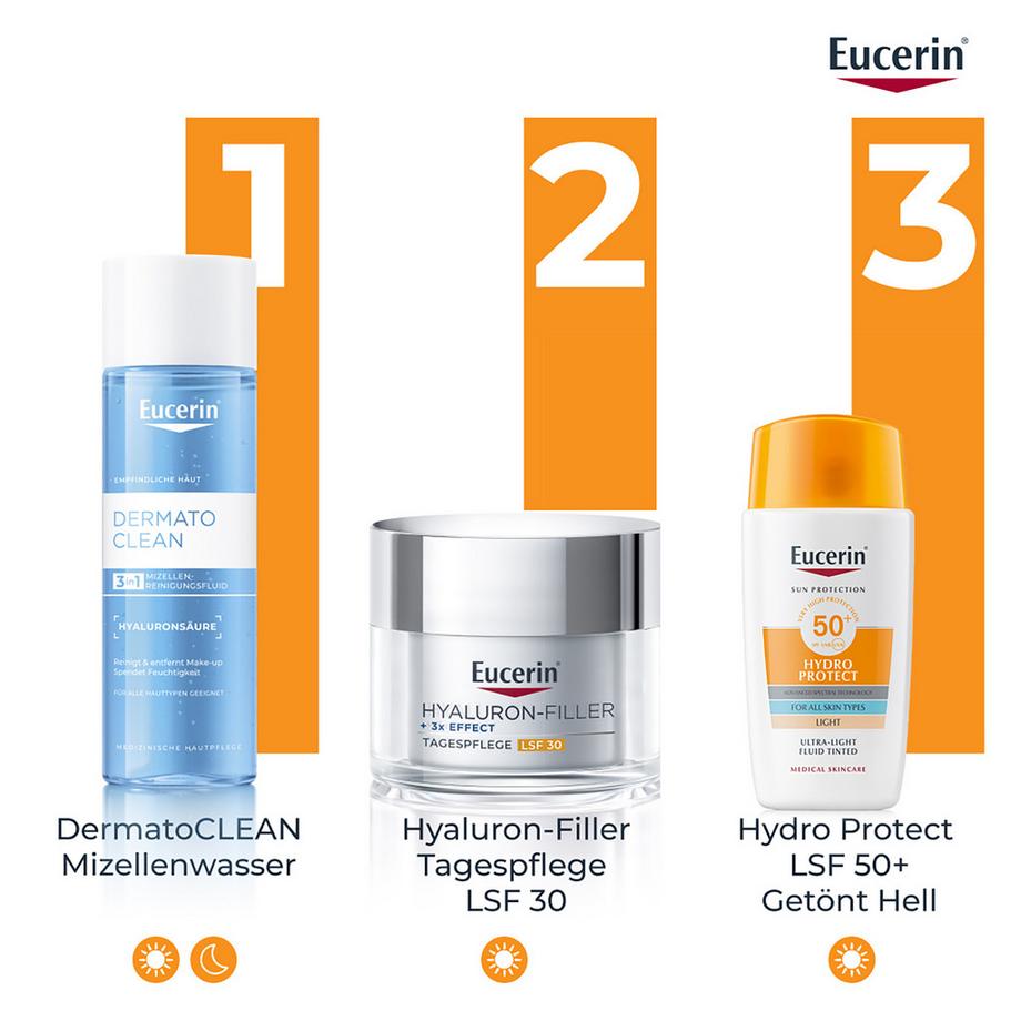 Eucerin  SUN Face Hydro Protect  Tinted Hell LSF 50+ 