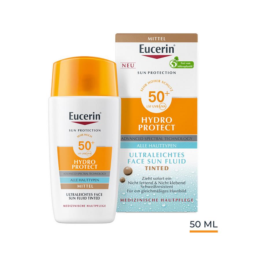 Eucerin  SUN Face Hydro Protect Tinted Medium SPF 50+ 